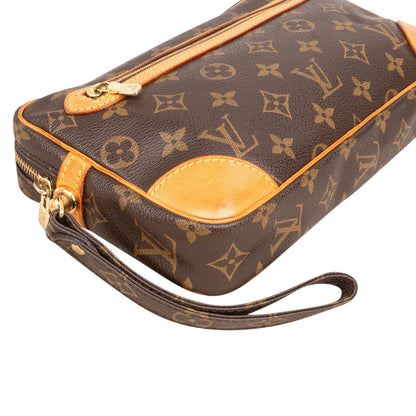 Louis Vuitton Canvas Monogram Marly Dragonne Clutch