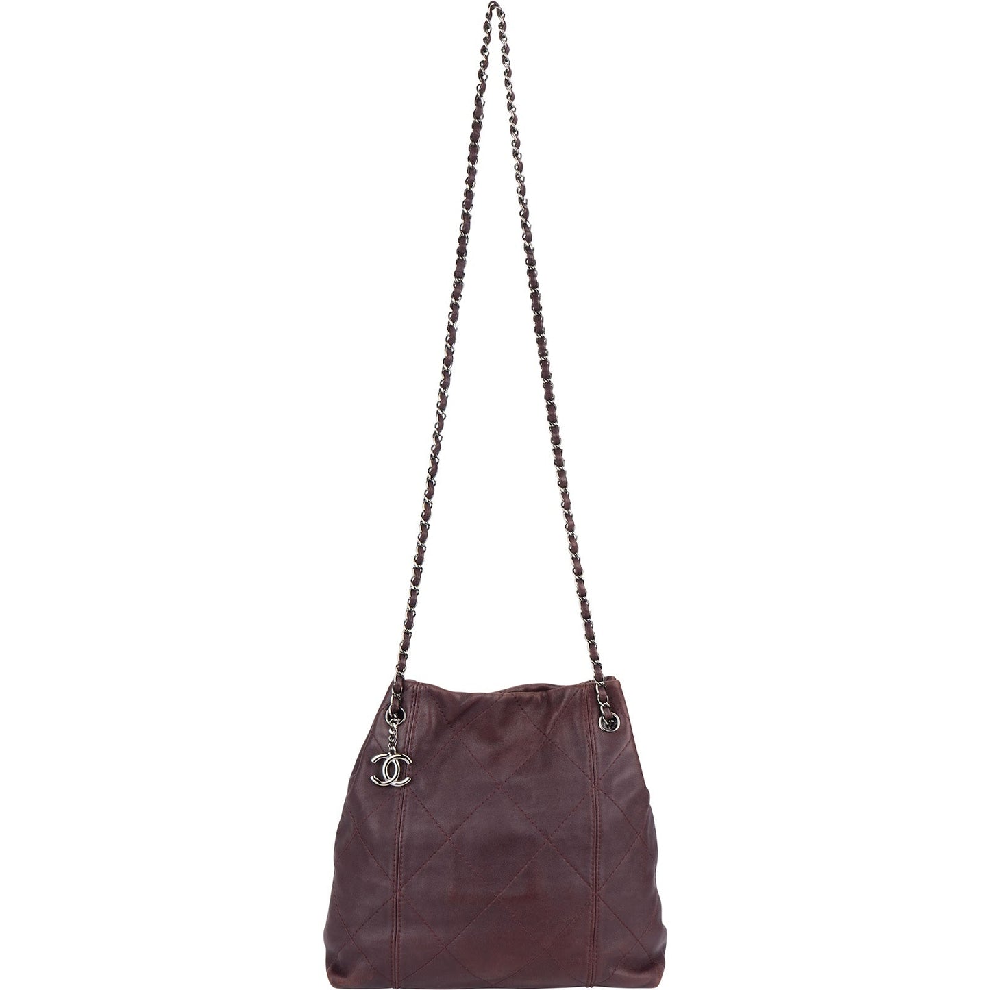 Chanel Soft Stitching Lambskin in The Mix Tote Crossbody Bag