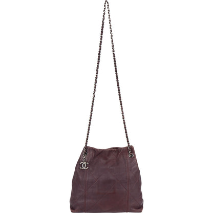 Chanel Soft Stitching Lambskin in The Mix Tote Crossbody Bag