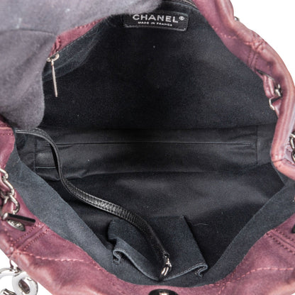 Chanel Soft Stitching Lambskin in The Mix Tote Crossbody Bag