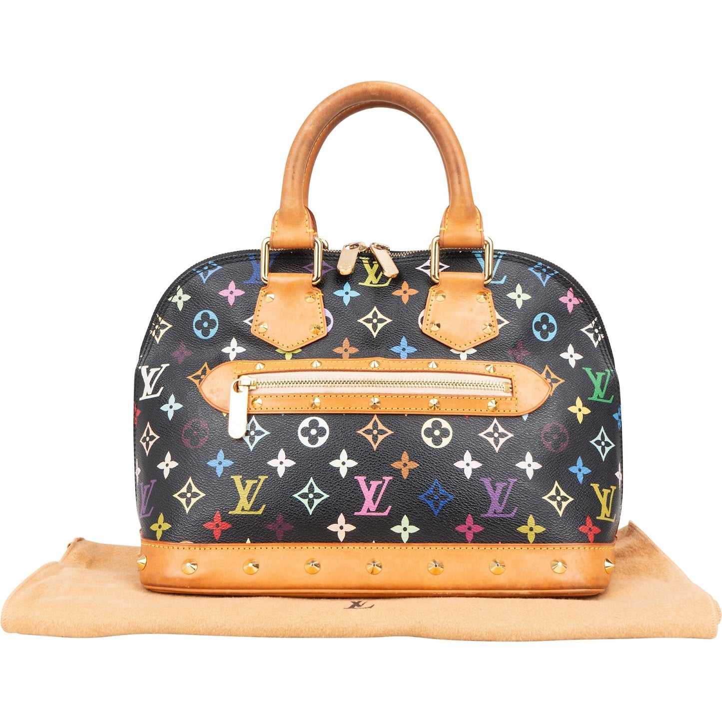 Louis Vuitton Monogram Canvas Murakami Multicolor Alma PM Handbag