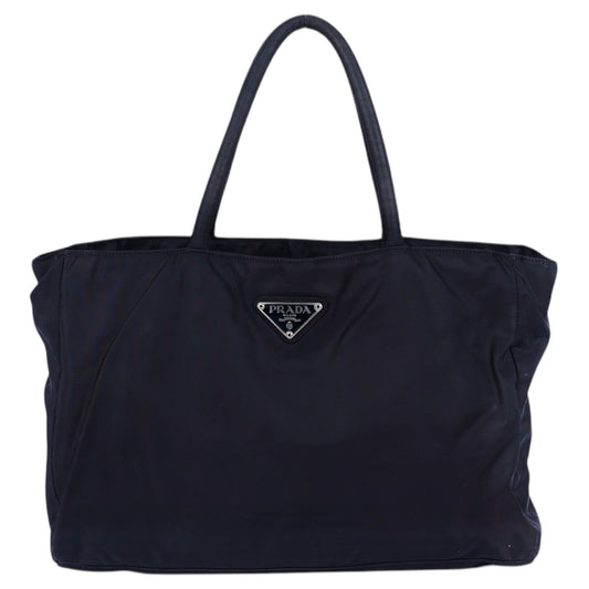 Prada Black Nylon Triangle Handbag