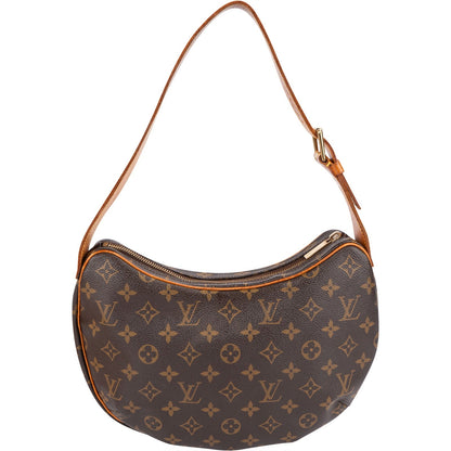 Louis Vuitton Canvas Monogram Croissant MM Shoulder Bag