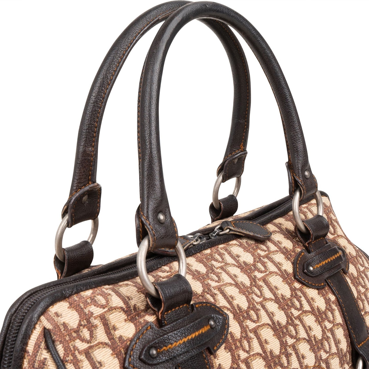 Christian Dior Monogram Trotter Hardcore Boston 30 Handbag