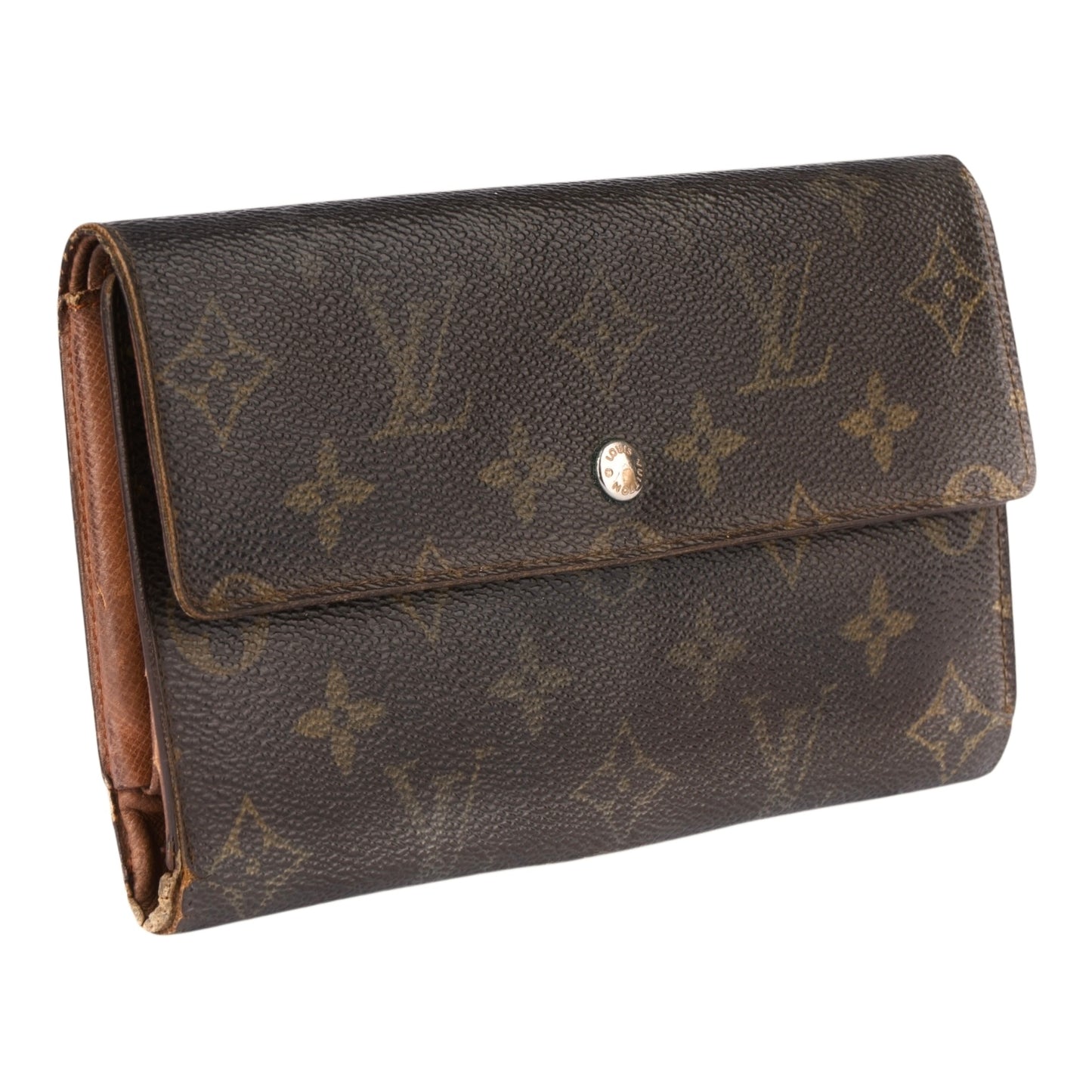 Louis Vuitton Canvas Monogram Sarah Wallet