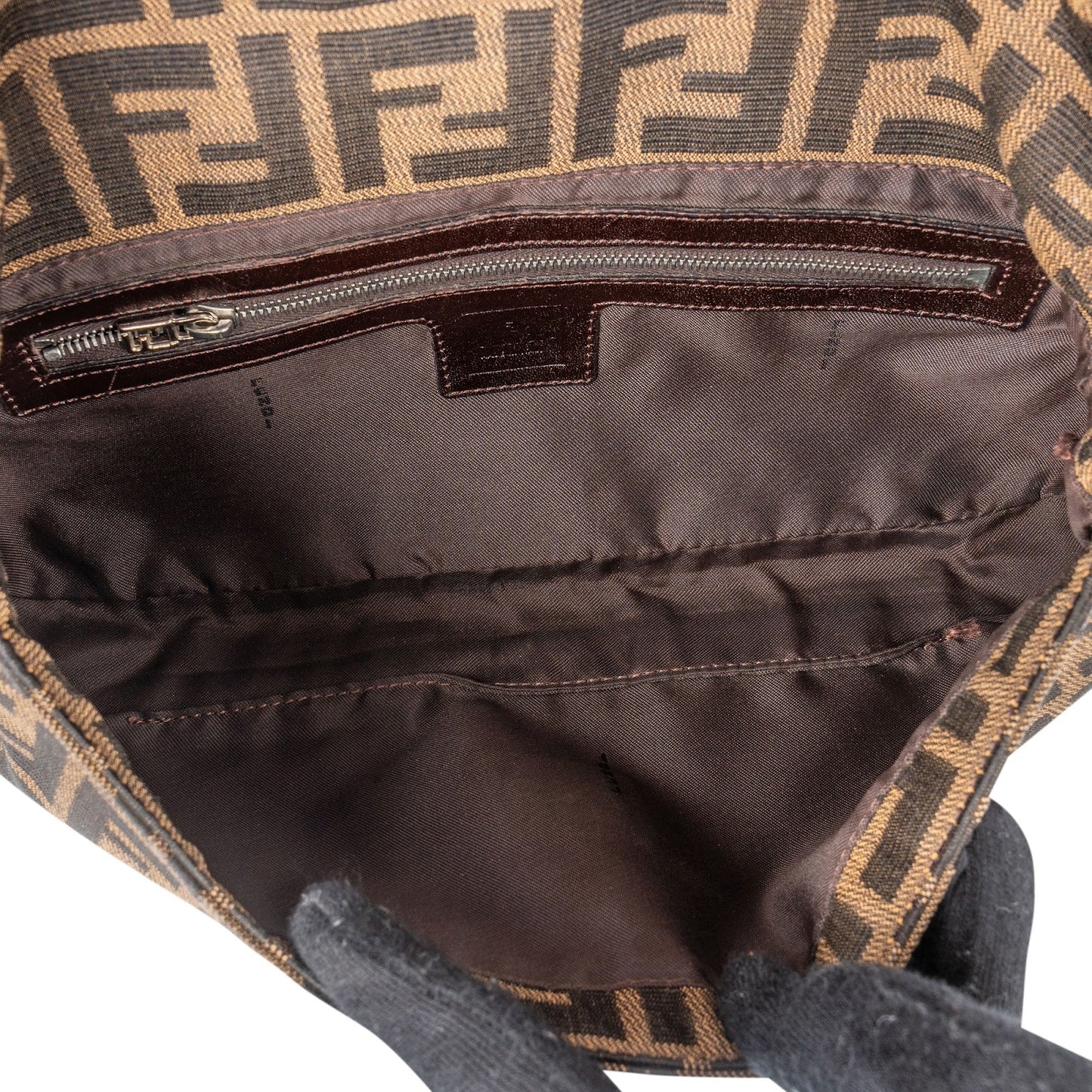 Fendi Monogram FF Baguette Shoulder Bag