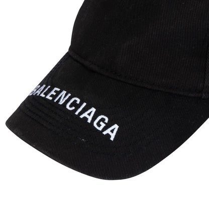 Balenciaga Black Statement Cap