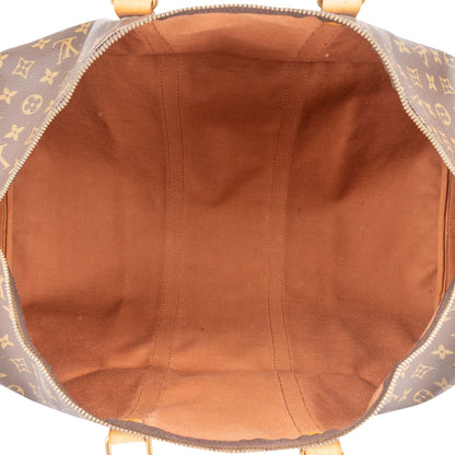 Louis Vuitton Monogram Canvas Keepall 55 Bandoulière Travel Bag