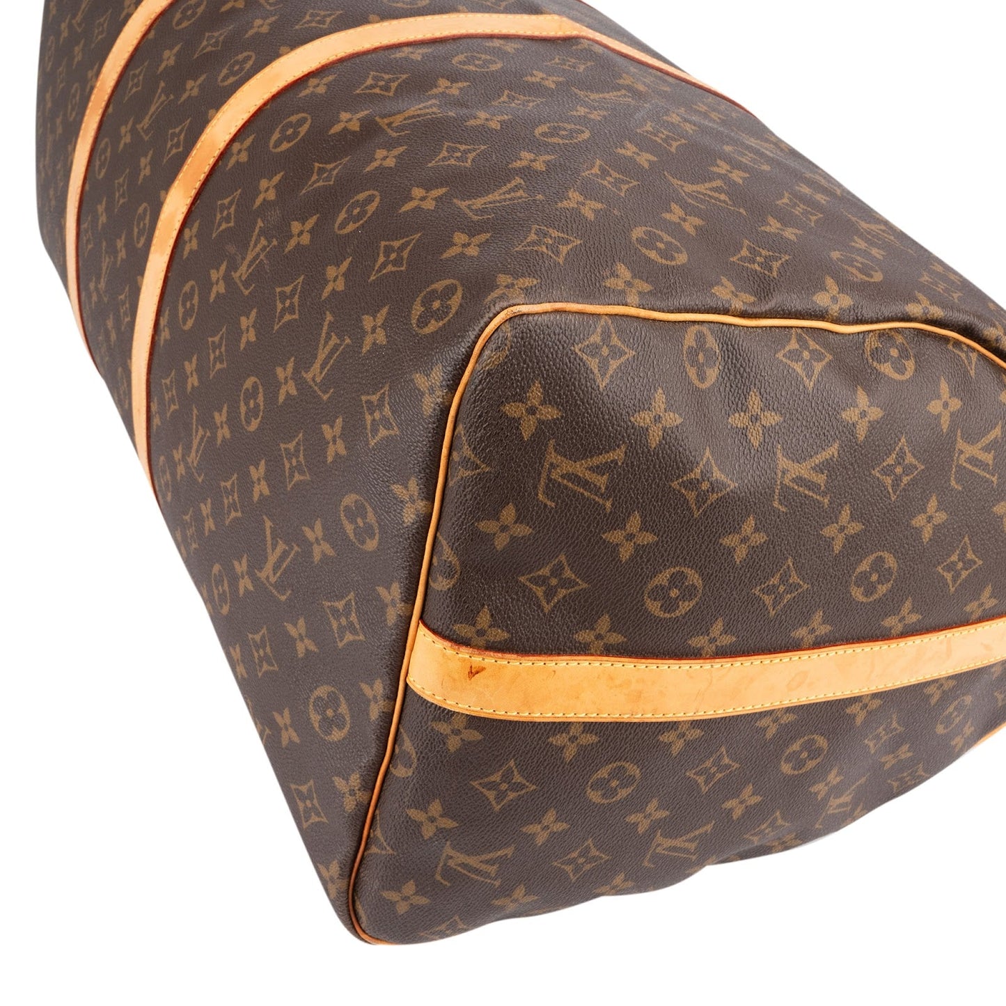 Louis Vuitton Monogram Canvas Keepall 60 Bandoulière Travel Bag