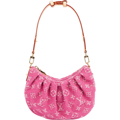 Louis Vuitton Monogram Denim Pochette Valley Shoulder Bag