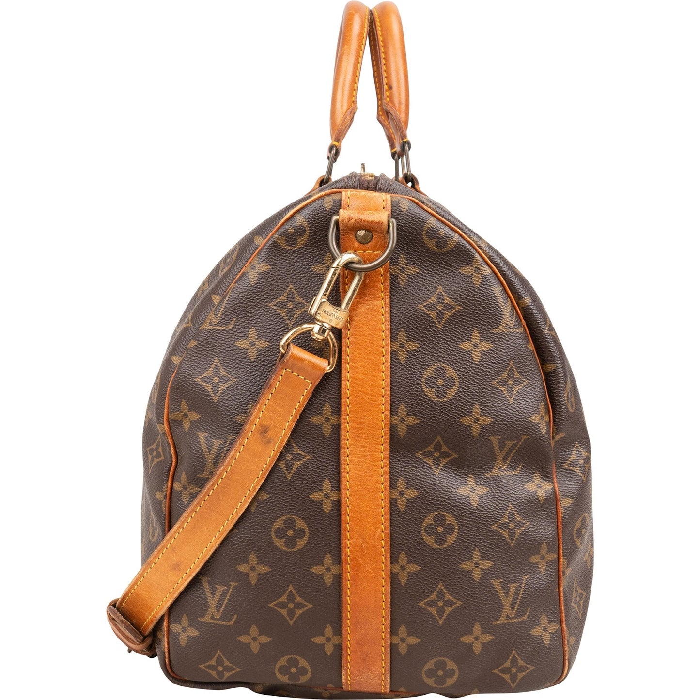 Louis Vuitton Monogram Canvas Keepall 50 Bandoulière Travel Bag