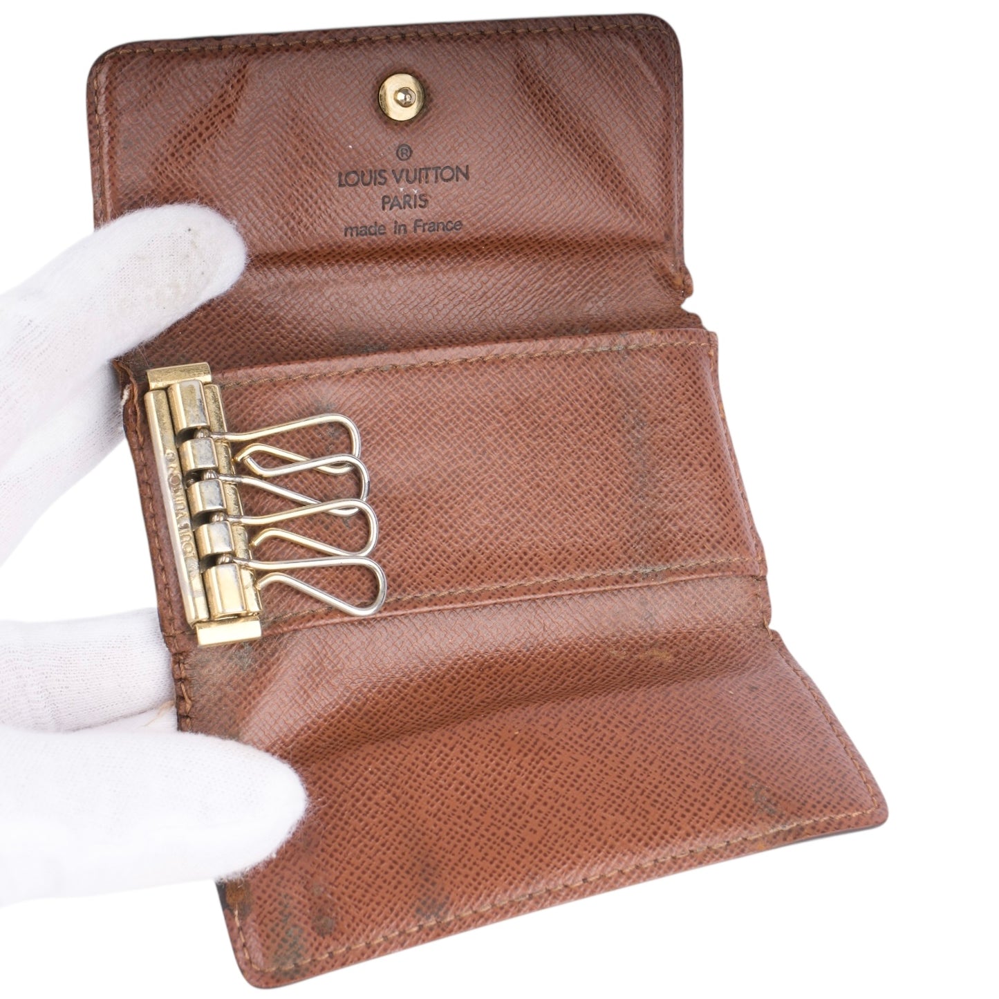 Louis Vuitton Canvas Monogram Keyholder