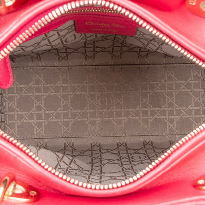 Christian Dior Quilted Leather Lady Dior Handbag