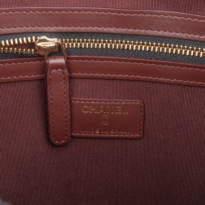 Chanel Quilted Lambskin CC Clutch
