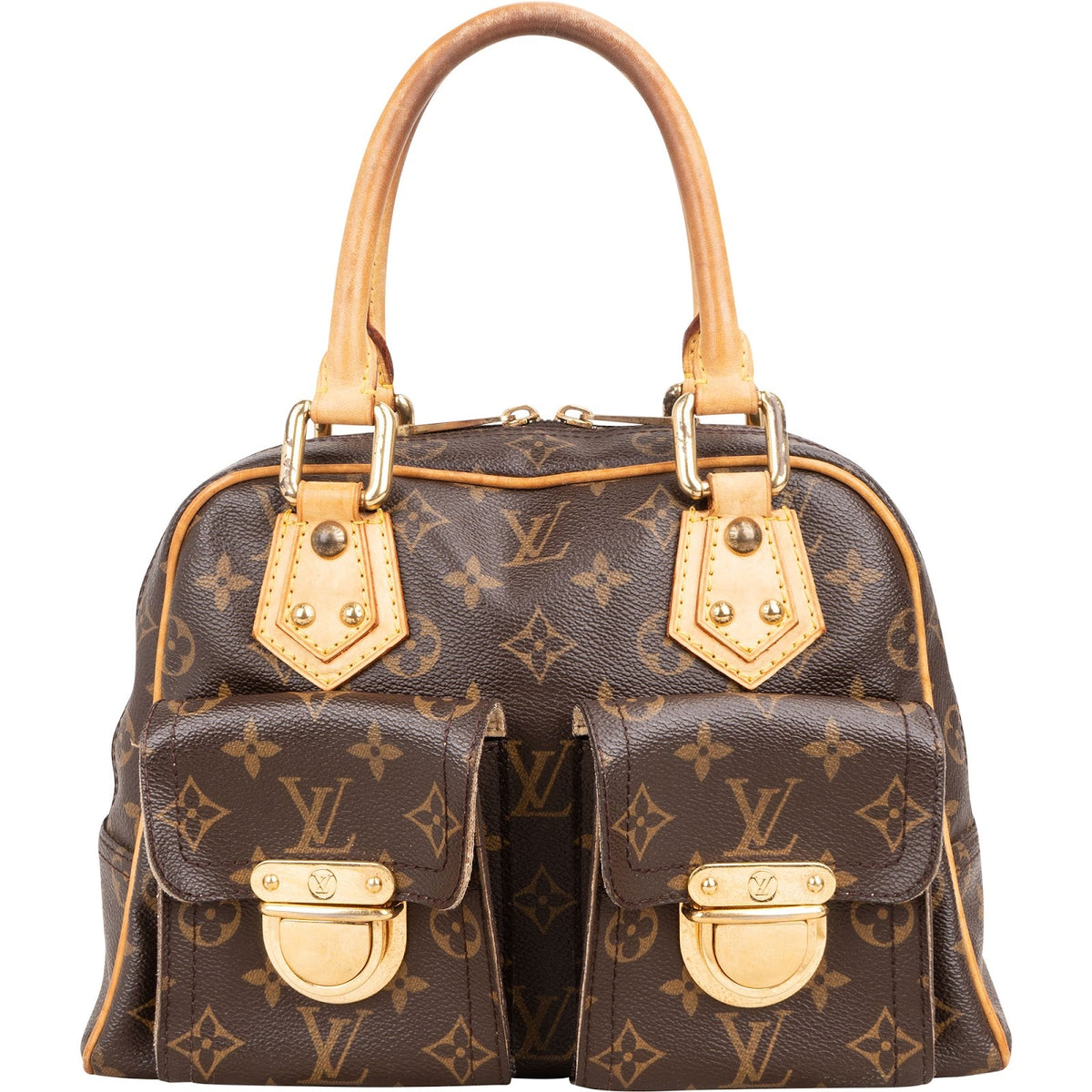 Louis Vuitton Monogram Canvas Manhattan PM Handbag