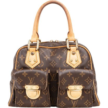 Louis Vuitton Monogram Canvas Manhattan PM Handbag