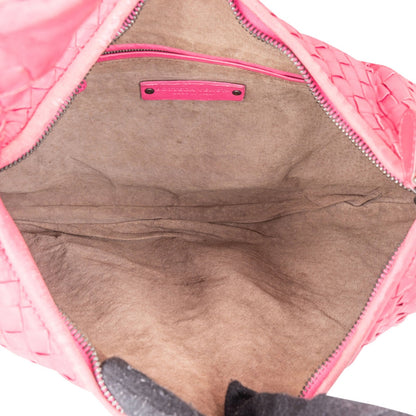 Bottega Intrecciato Leather Belly Hobo Shoulder Bag