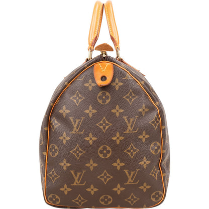 Louis Vuitton Monogram Canvas Speedy 35 Handbag