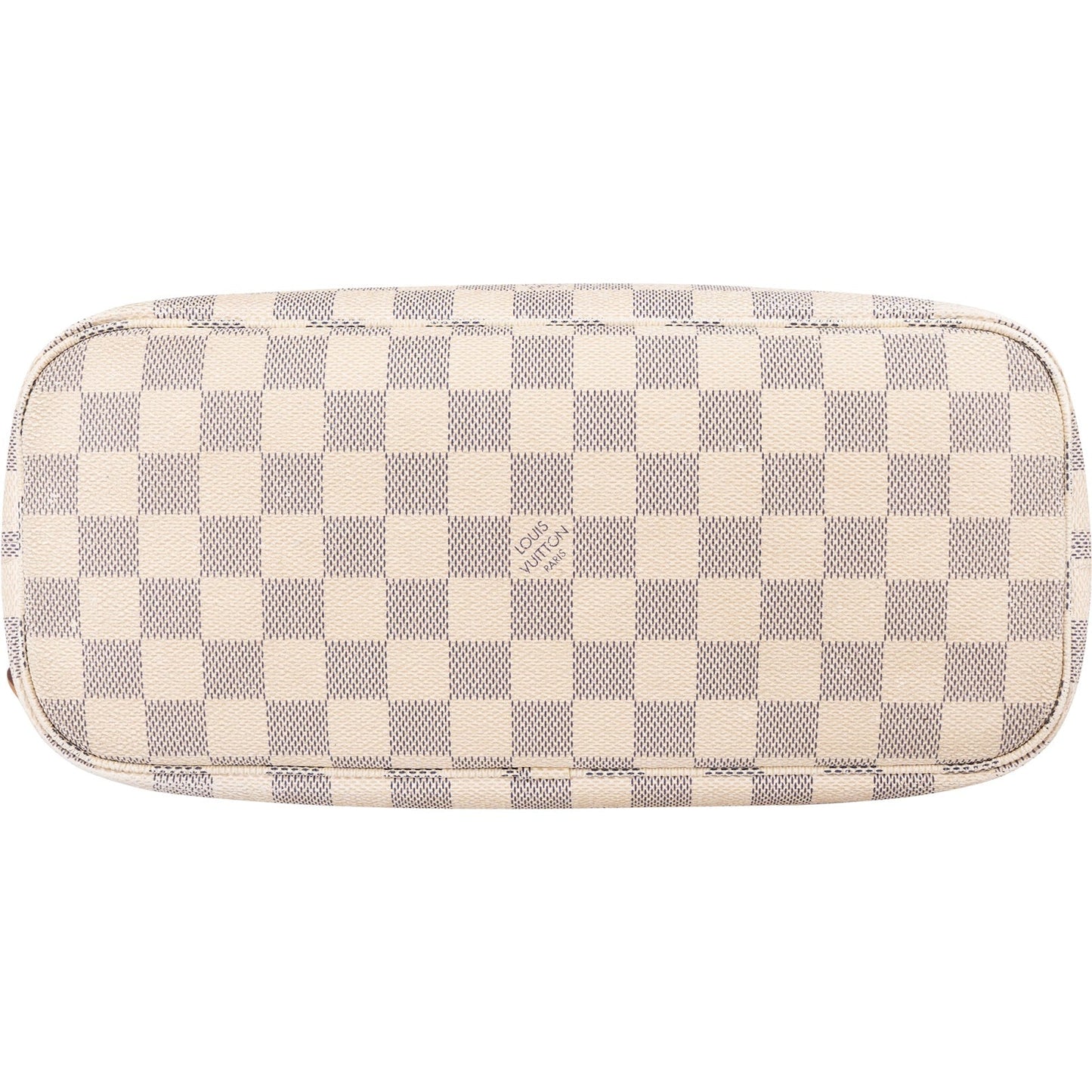 Louis Vuitton Monogram Damier Azur Canvas Neverfull PM Handbag
