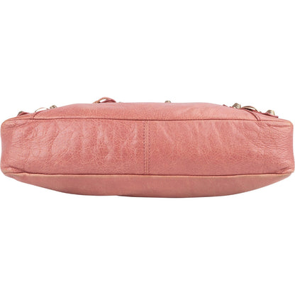 Balenciaga Pink Leather Small City Handbag