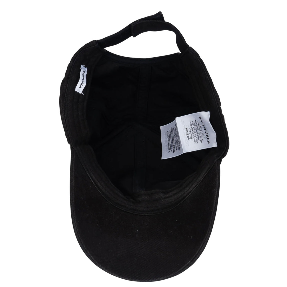 Balenciaga Black Statement Cap