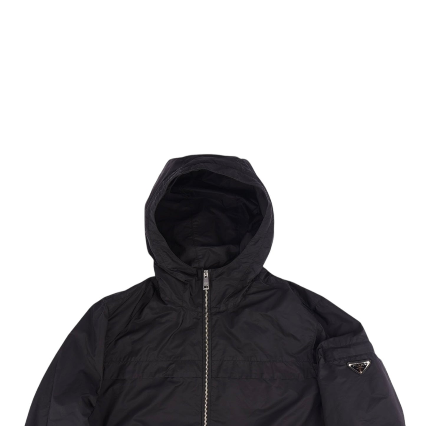 Prada Hooded Nylon Jacket