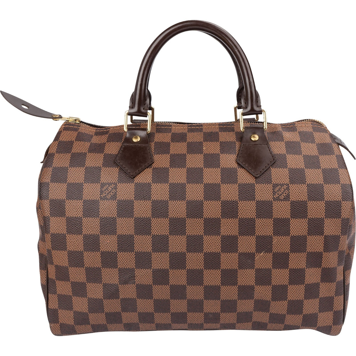 Louis Vuitton Monogram Damier Ebene Speedy 30 Handbag