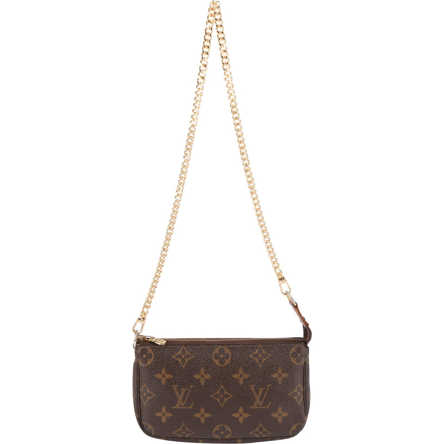 Louis Vuitton Monogram Canvas Mini Pochette Accessoires Shoulder Bag