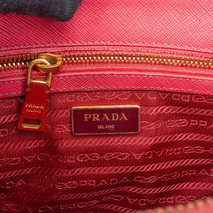 Prada Saffiano Leather Small Galleria Tote Handbag