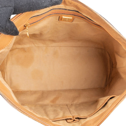 MCM Monogram Visetos Satchel Shoulder Bag