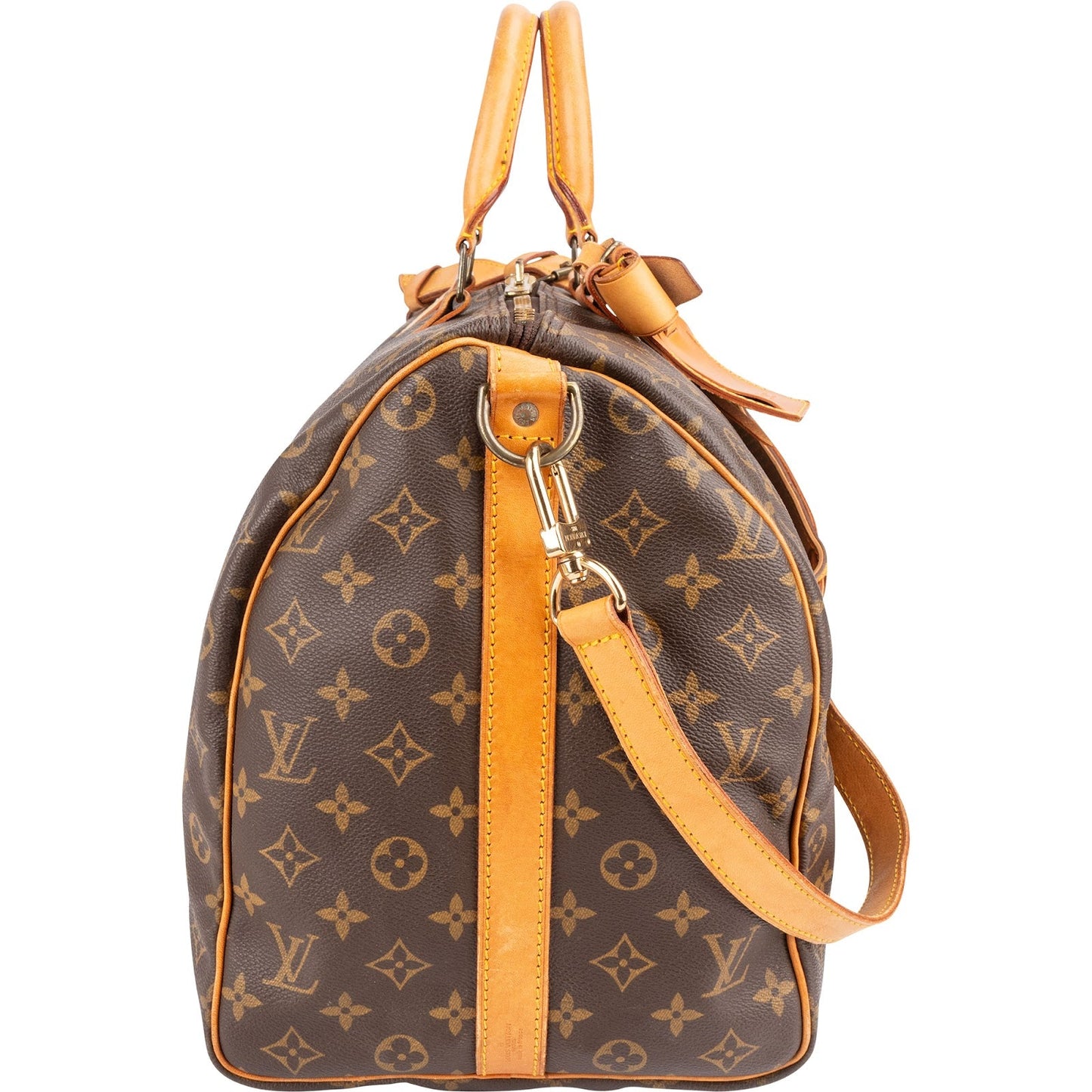 Louis Vuitton Monogram Canvas Keepall 50 Bandoulière Travel Bag