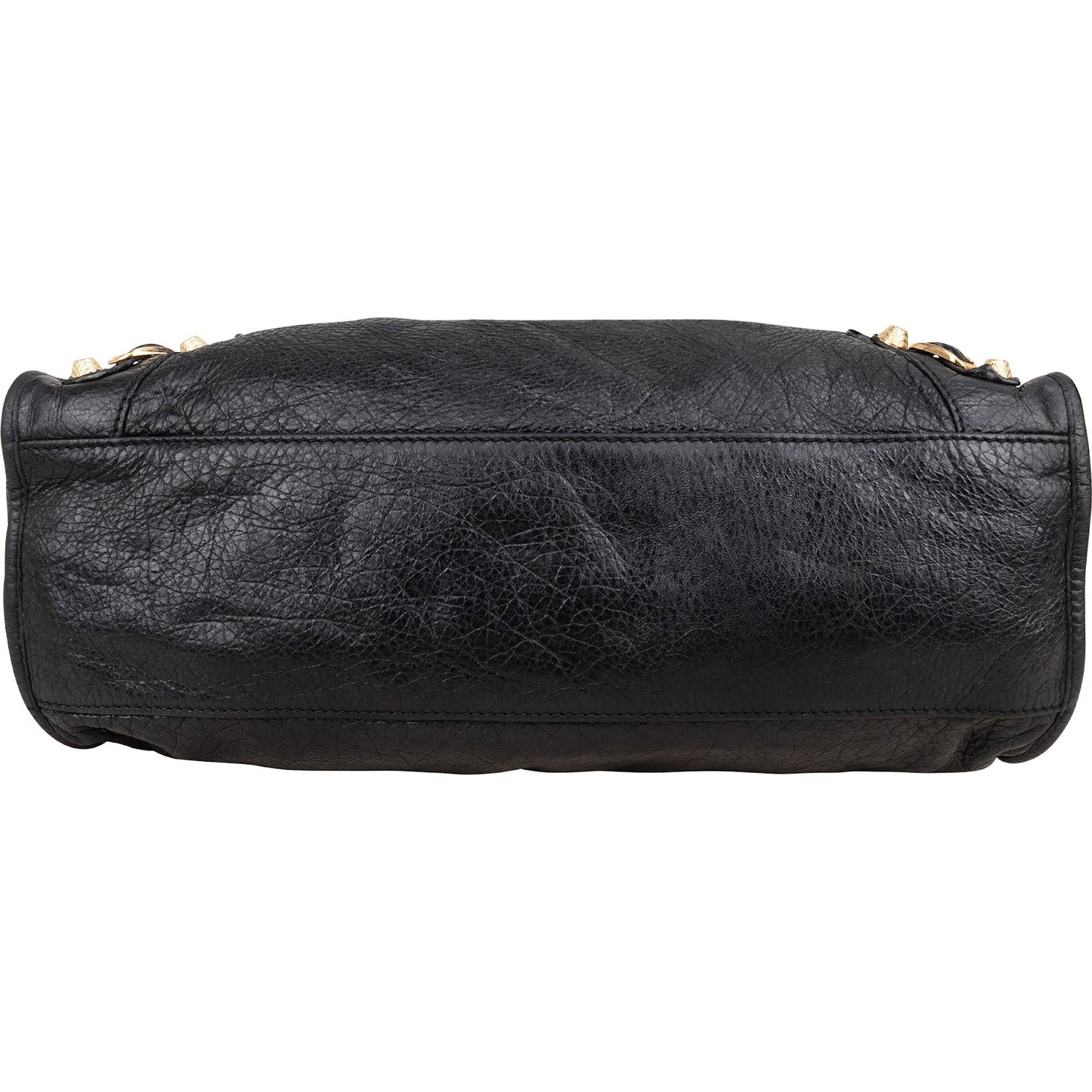 Balenciaga Black Leather Classic City Handbag