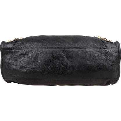 Balenciaga Black Leather Classic City Handbag
