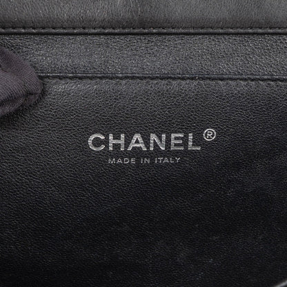 Chanel Quilted Lambskin Palladium Single Flap Shoulder Bag