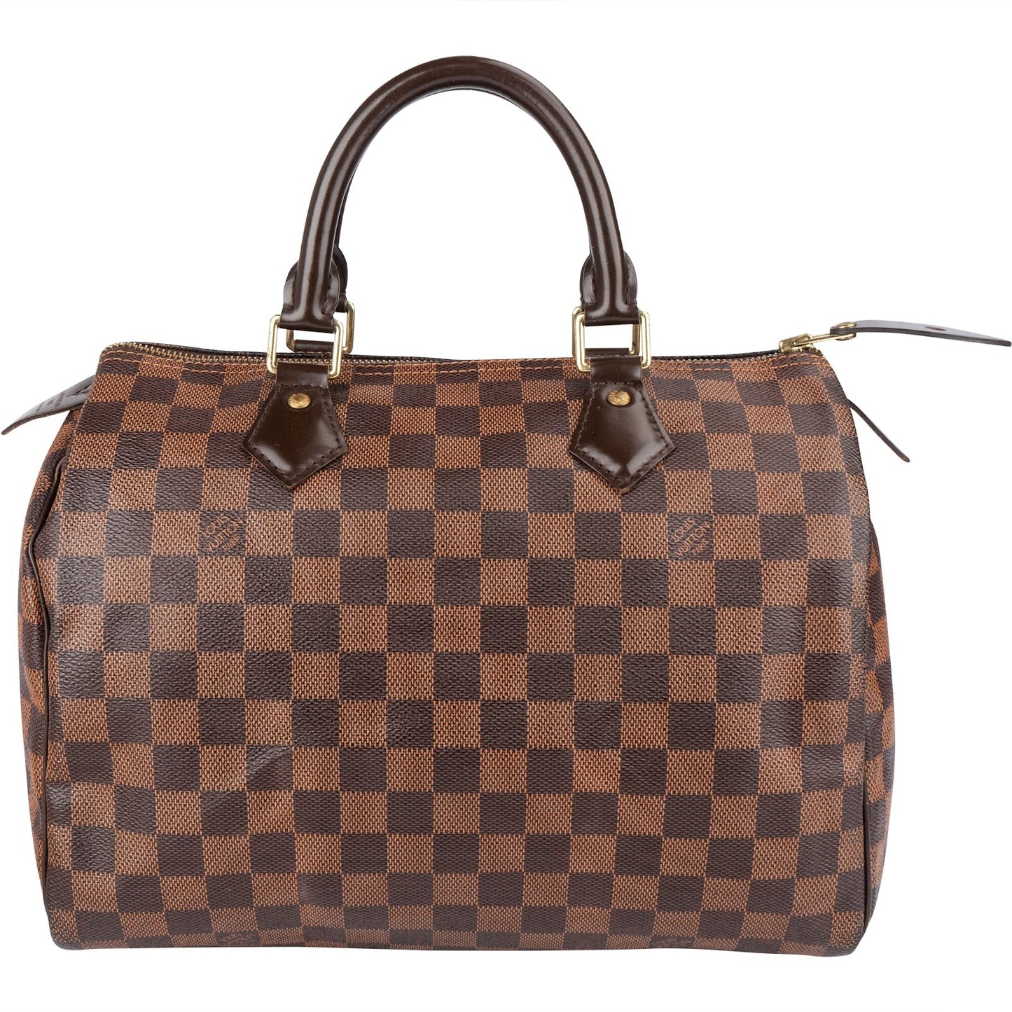Louis Vuitton Monogram Damier Ebene Speedy 30 Handbag