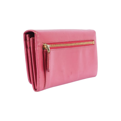 Prada Pink Long Wallet