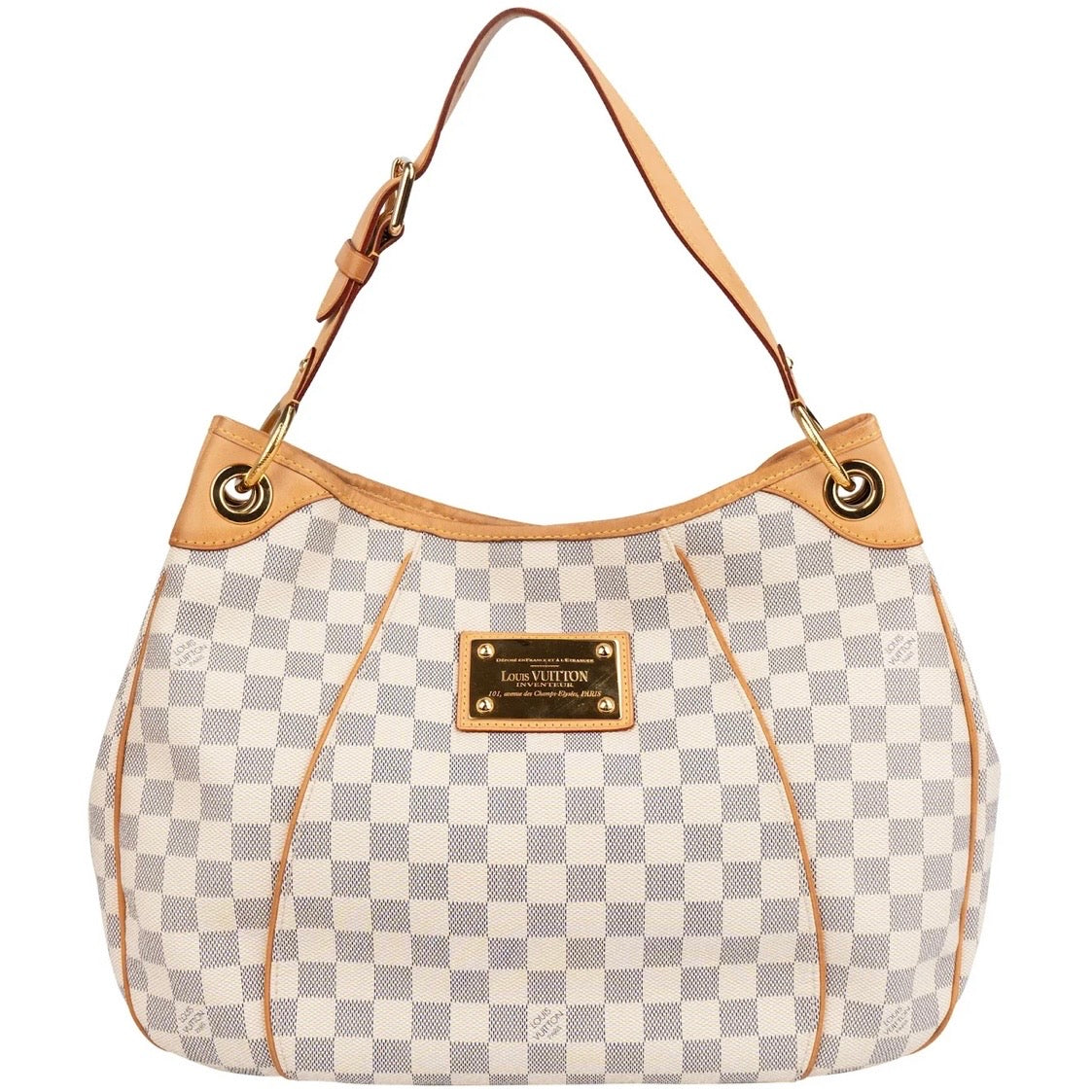 Louis Vuitton Monogram Damier Azur Galliera PM Shoulder Bag