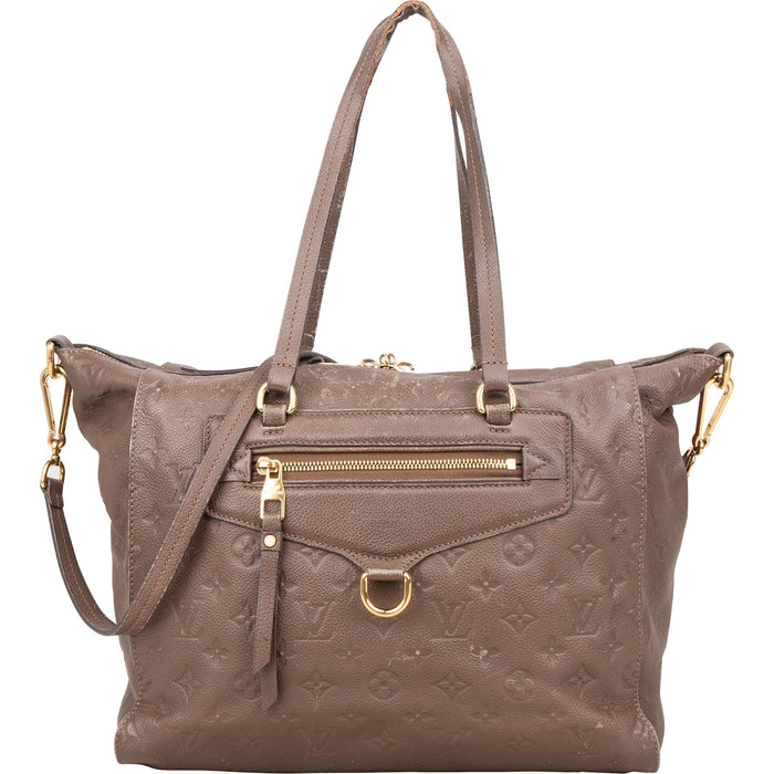 Louis Vuitton Monogram Empreinte Leather Lumineuse MM Handbag