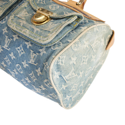 Louis Vuitton Denim Monogram Neo Speedy 30 Handbag