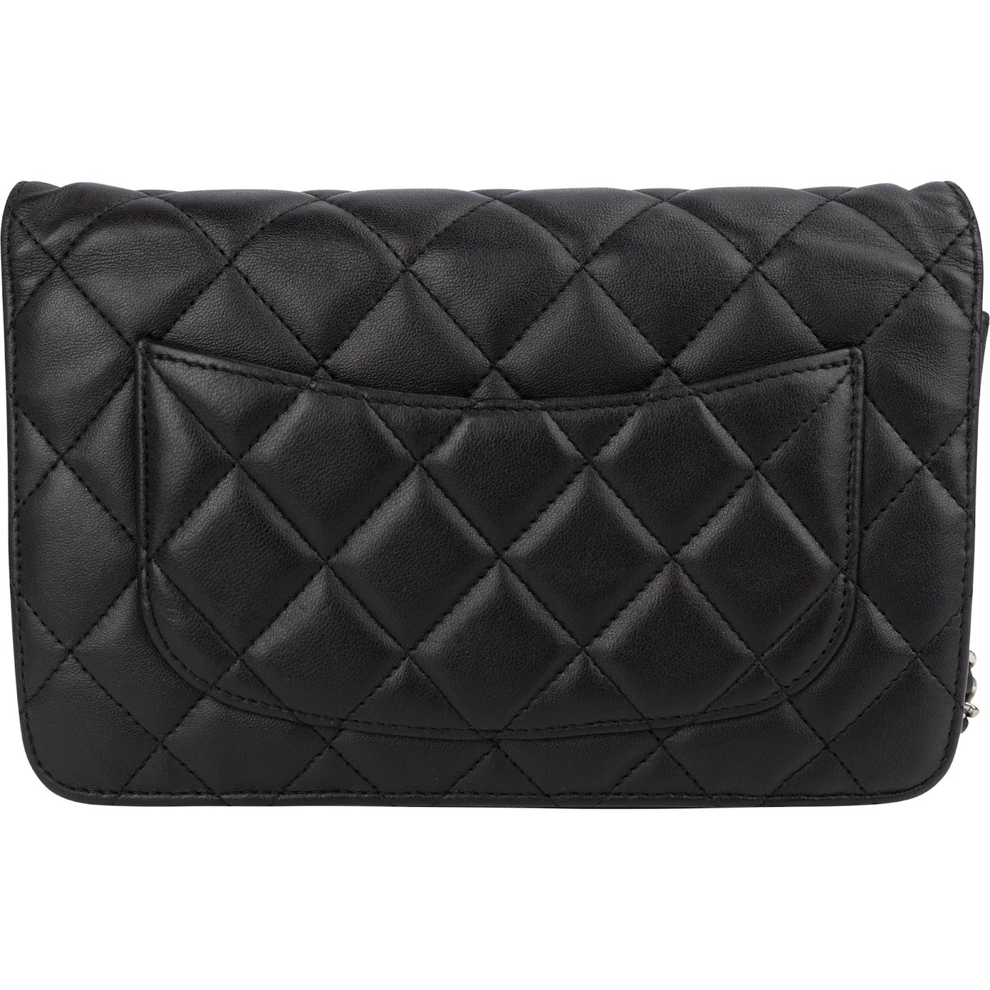 Chanel Quilted Lambskin Wallet on Chain Crossbody Bag