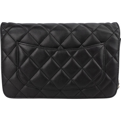Chanel Quilted Lambskin Wallet on Chain Crossbody Bag
