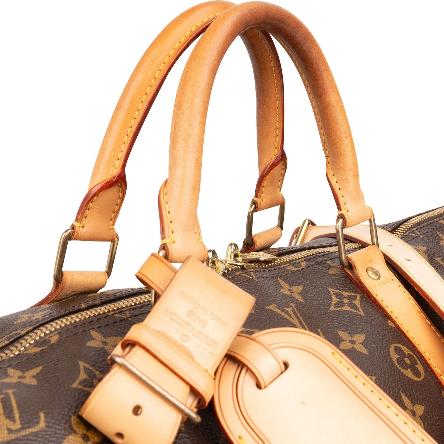 Louis Vuitton Monogram Canvas Keepall 55 Bandoulière Travel Bag