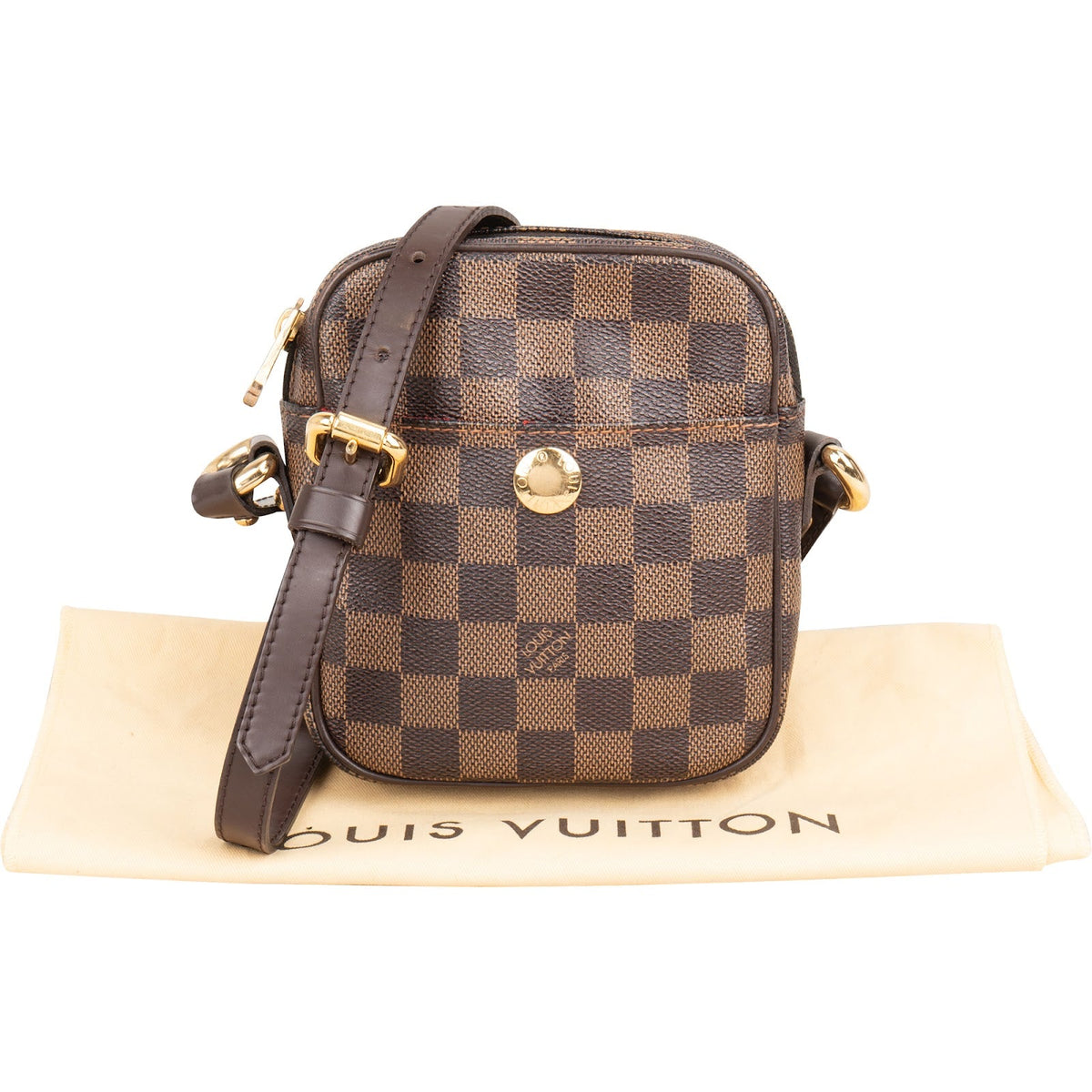 Louis Vuitton Monogram Damier Ebene Rift Crossbody Bag