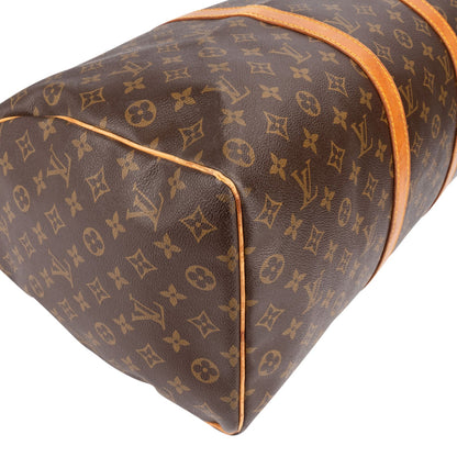 Louis Vuitton Monogram Canvas Keepall 50 Travel Bag