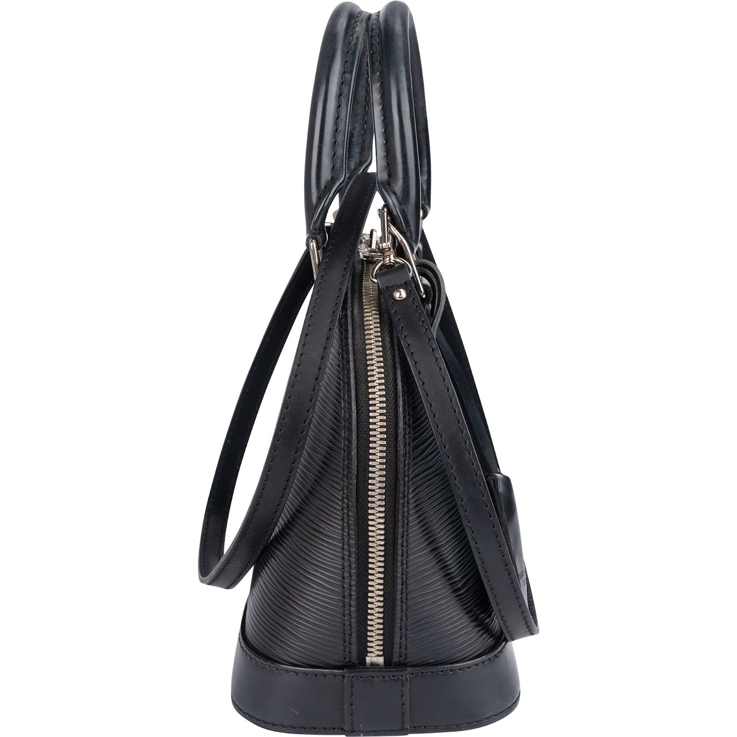 Louis Vuitton Noir Epi Leather Alma BB Handbag