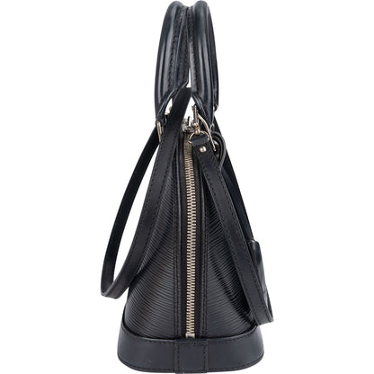 Louis Vuitton Noir Epi Leather Alma BB Handbag