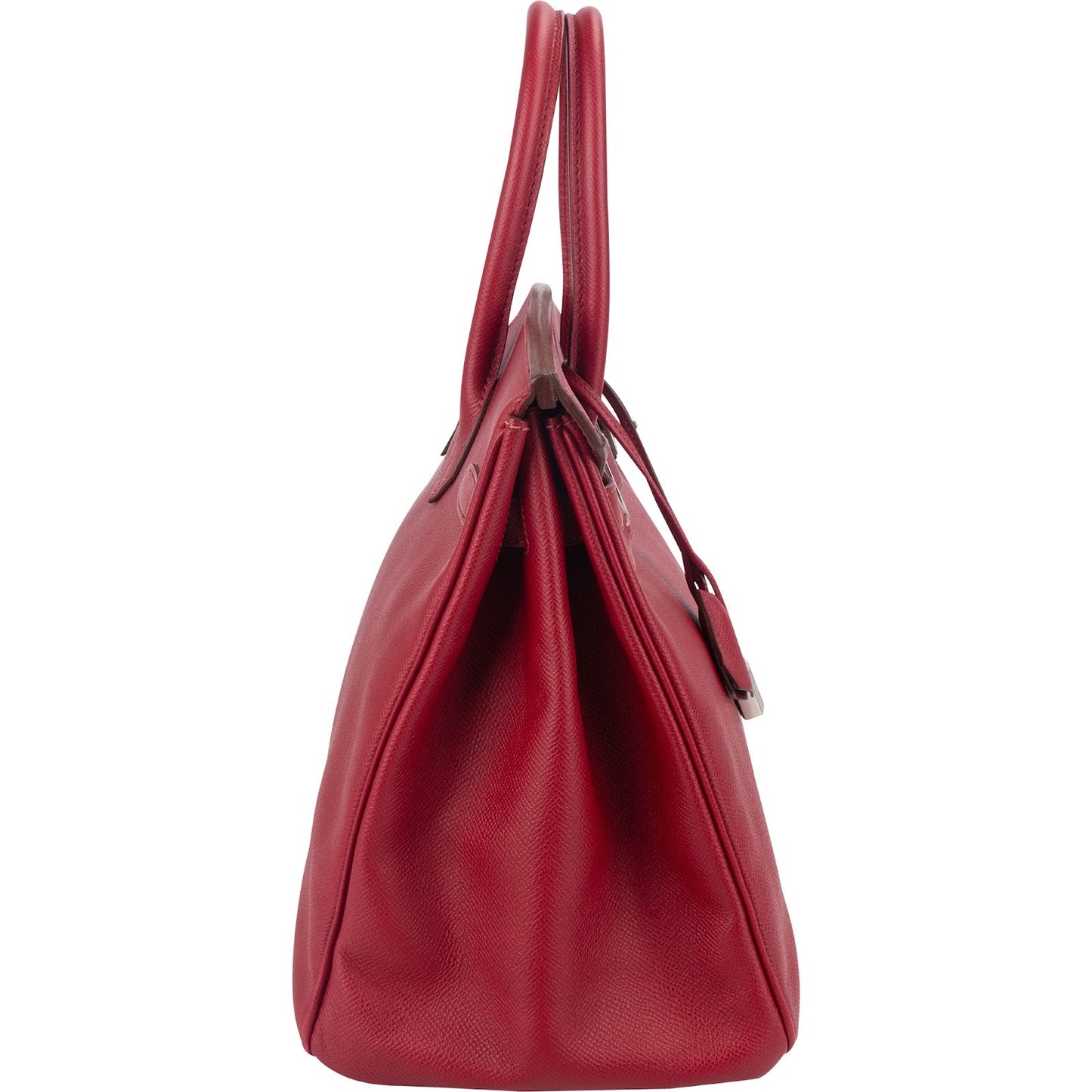 Hermès Epsom Leather Palladium Palladium Birkin 35 Handbag