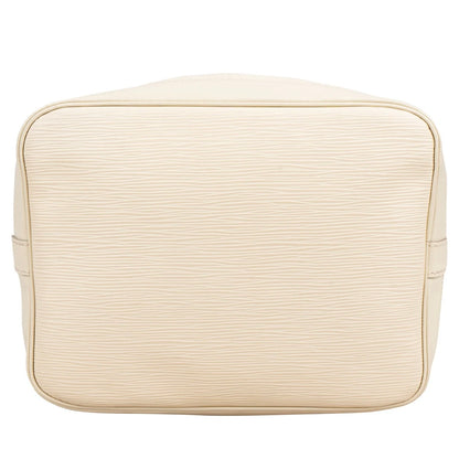 Louis Vuitton Blanco Epi Leather NM Noé Small Shoulder Bag