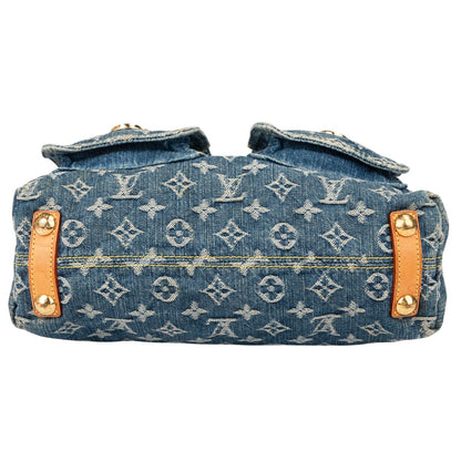 Louis Vuitton Denim Monogram Baggy PM Shoulder Bag