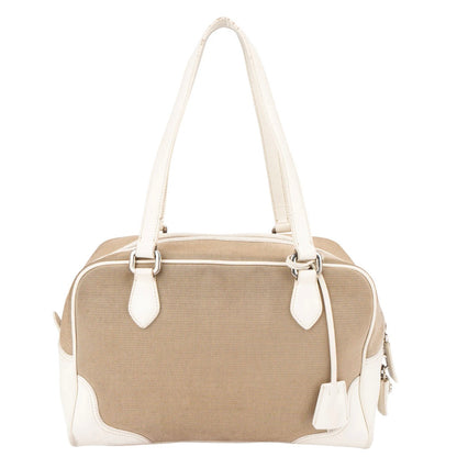 Prada Jacquard Monogram Handbag